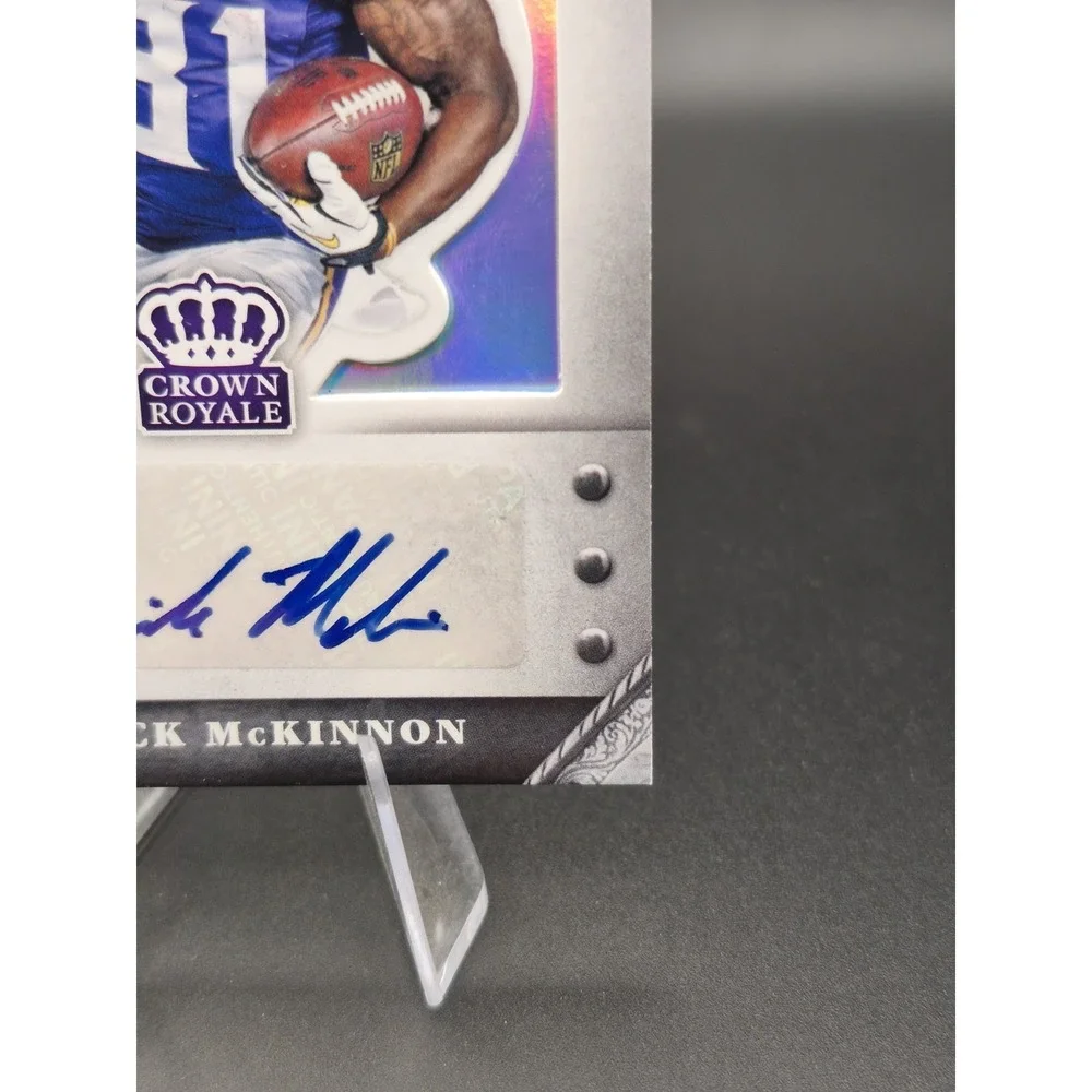 2014 Crown Royale Jerick McKinnon #S-MC Signature Rookies /299 Vikings